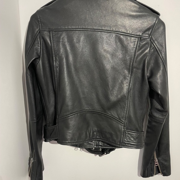 Aritzia Wilfred Free Biker Leather Jacket - Picture 2 of 4